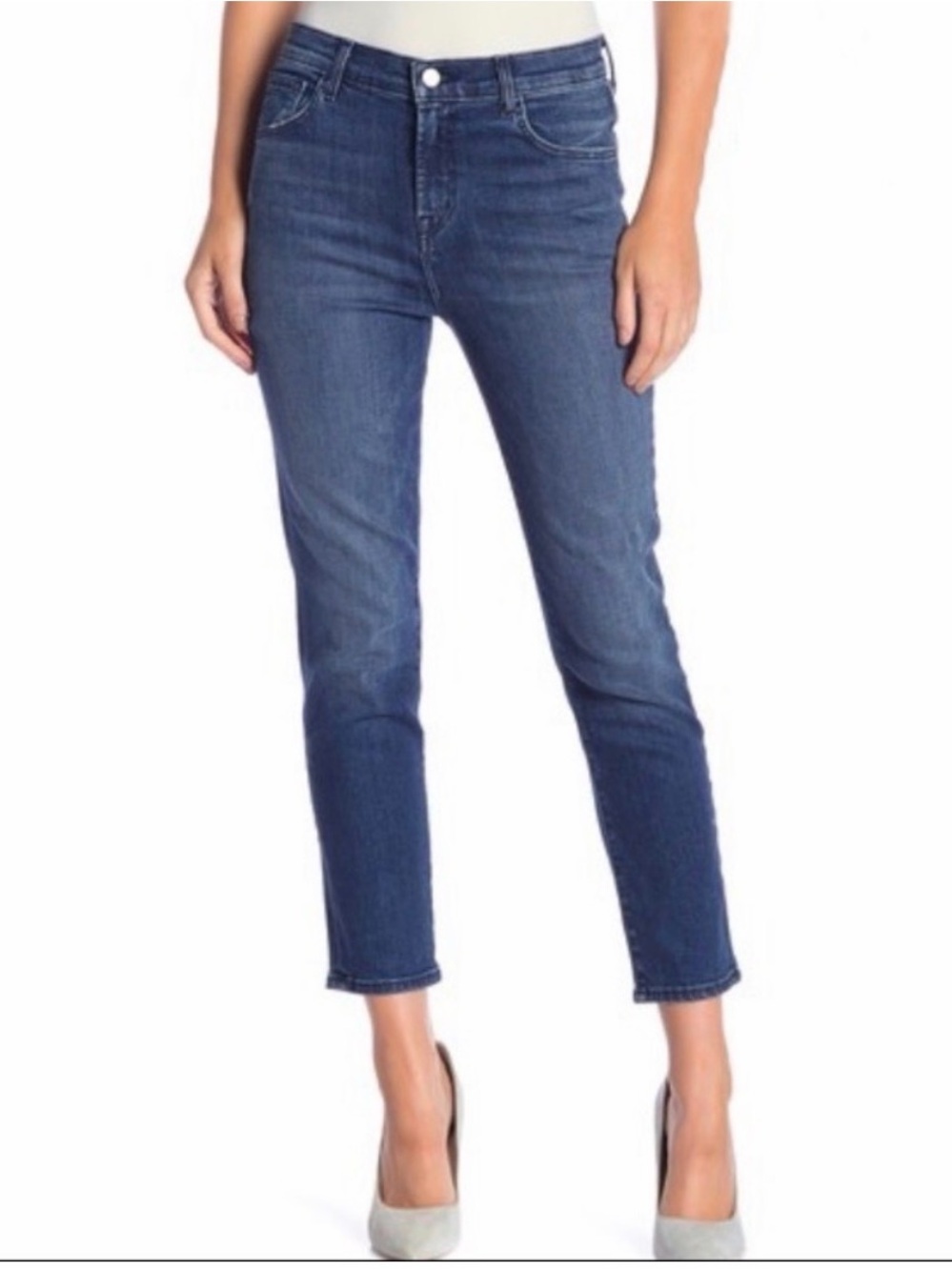 J Brand Ruby High-Rise Crop Jeans Size 29